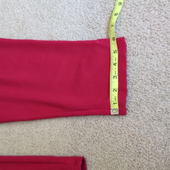 Betabrand Red Pull-on Pants - Picture 14 of 16